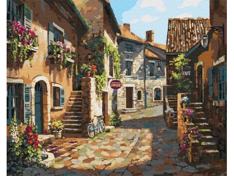 Włoskie uliczki 40x50cm