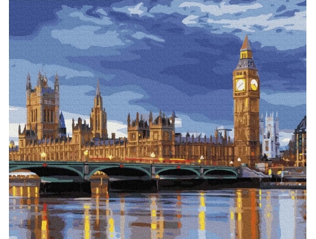 Big Ben o wschodzie słońca