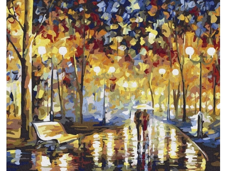 W deszczowy wieczór
