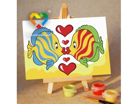 W zimowy wieczór 50x65cm