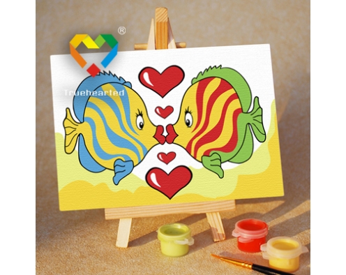 W zimowy wieczór 50x65cm