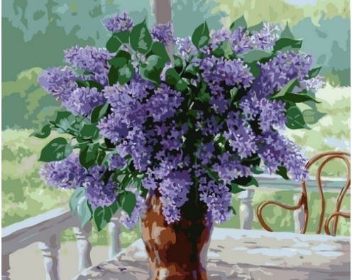 Gobelin w ramie 45cm*59cm jasny