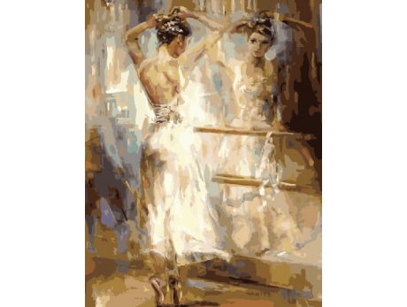 Jelenie zimą 40x50cm