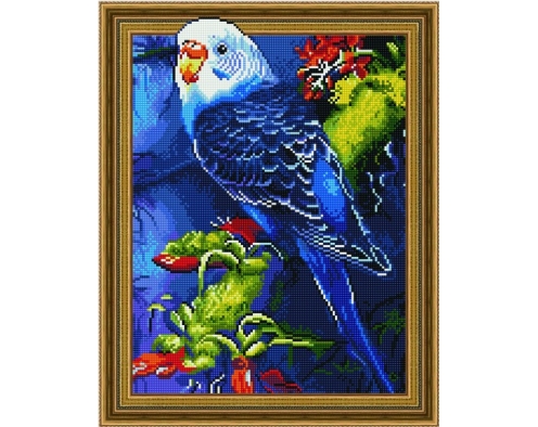 Górski rumiankowy krajobraz 50x65cm