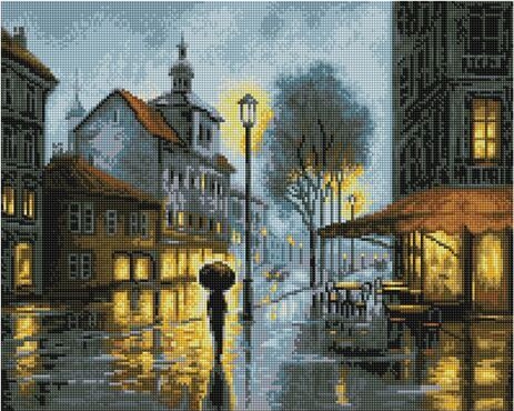 Spojrzenie pięknych oczu 40x50cm