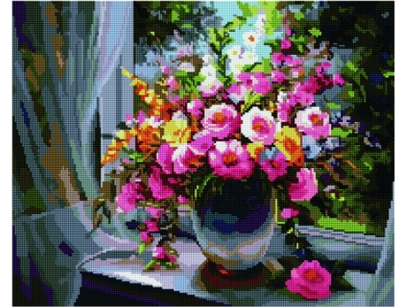 Niebo w Ogniu słońca 50x65cm