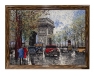 Rama do obrazów, 30cm*40cm ZŁOT SZCZOTKOWANY