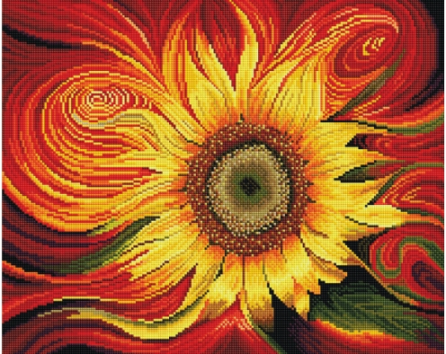 Słoneczny zakątek 40x50cm