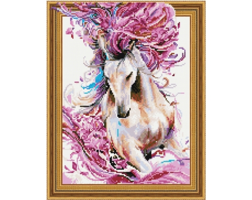 Kotek w cieniu bzu 40x50 cm