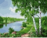 Wiejskie młyny 40x50 cm
